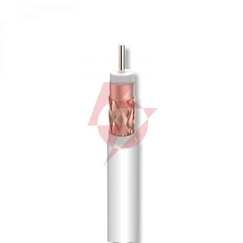 Kabel koncentryczny televes t-100plus pvc eca klasa a - 1m