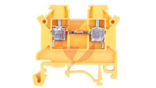 Złączka szynowa 2-przewodowa 4mm2 żółta NOWA ZSG 1-4.0Nz 11321314