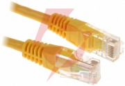 Patchcord kat5e utp 3m żółty 