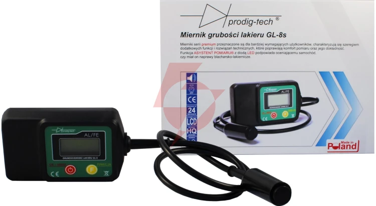Miernik grubości lakieru prodig-tech gl-8s fe & al