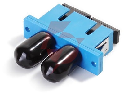 Adapter sc/st duplex sm standard