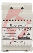 Zasilacz na szynę din 18v dc 0,5a orno or-dom-sg-918zd do sg-918, sl-924