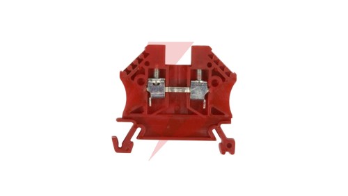 Złączka szynowa 2-przewodowa 2,5mm2 czerwona EURO 43408RD