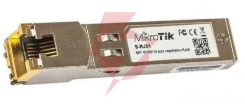 Moduł sfp mikrotik s-rj01 10/100/1000m