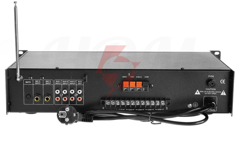 Wzmacniacz hqm2060bc radio fm/mp3/bluetooth 60w