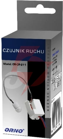 Miniaturowy czujnik ruchu orno or-cr-211