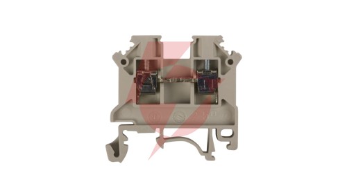 Złączka szynowa 2-przewodowa 2,5mm2 szara NOWA ZSG 1-2.5Ns 11221312