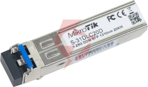 Moduł sfp mikrotik s-31dlc20d 1.25g sm 20km 1310nm