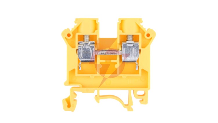 Złączka szynowa 2-przewodowa 10mm2 żółta NOWA ZSG 1-10.0Nz 11521314