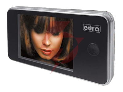 Wideo-wizjer eura vdp-01c1 srebrny