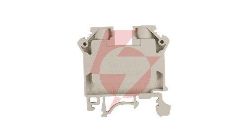 Złączka szynowa 2-przewodowa 6mm2 szara NOWA ZSG 1-6.0Ns 11421312