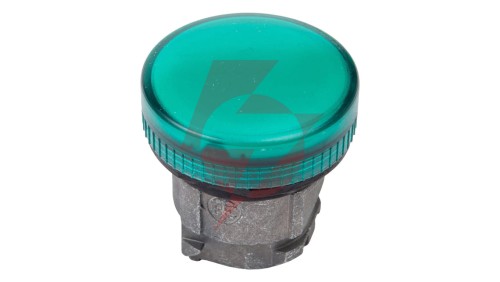 Główka lampki sygnalizacyjnej 22mm zielona ZB4BV03