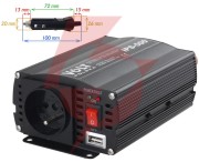 Przetwornica volt polska ips-500 12v / 230v 350/500 w