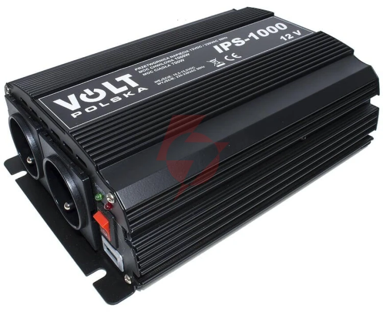 Przetwornica volt polska ips-1000 12v / 230v 700/1000 w