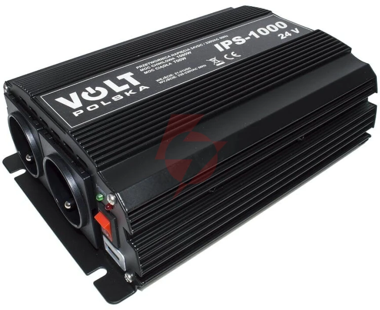 Przetwornica volt polska ips-1000 24v / 230v 700/1000 w