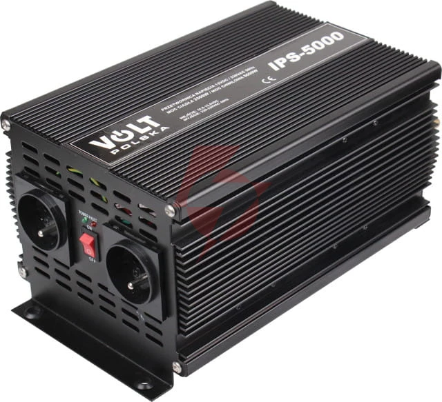 Przetwornica volt polska ips-5000 12v / 230v 2500/5000 w