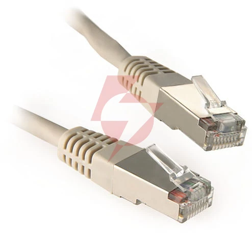 Patchcord kat5e ftp 10m szary 