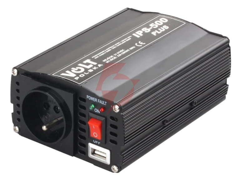 Przetwornica volt polska ips-500 plus 24v / 230v 350/500 w