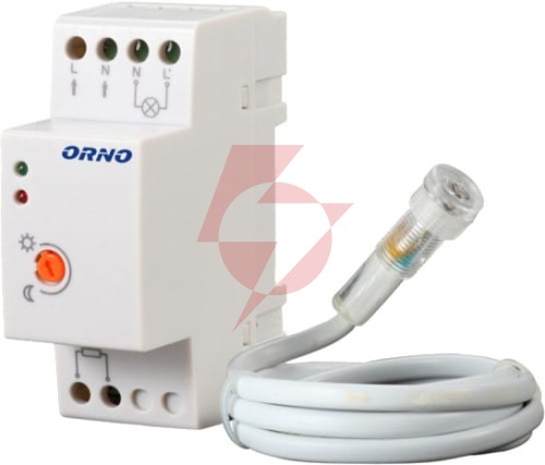 Czujnik zmierzchowy na szynę din orno or-cr-219