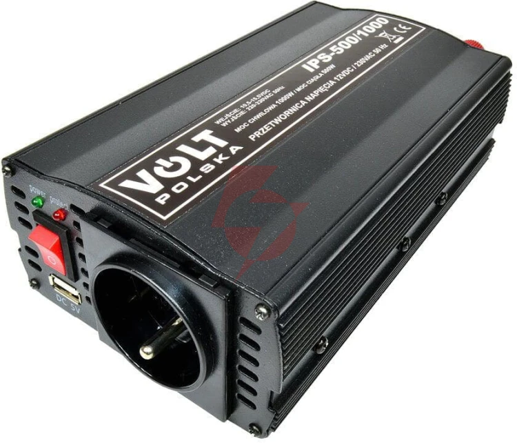 Przetwornica volt polska ips-500/1000 12v/230v 500/1000 w