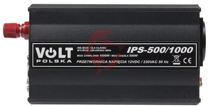 Przetwornica volt polska ips-500/1000 12v/230v 500/1000 w