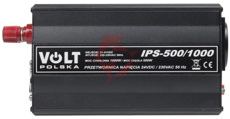 Przetwornica volt polska ips-500/1000 24v / 230v 500/1000 w