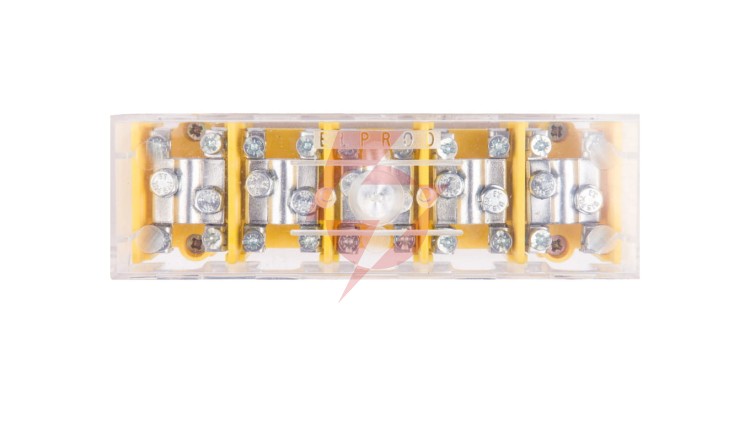 Odgałęźnik instalacyjny 5-torowy (zacisk: 5x25mm2 - 5x4x10mm2) LZ5x25/10 wyk.21P 84062004
