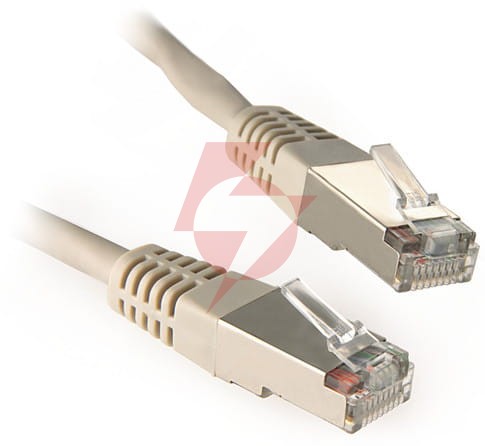 Patchcord kat6 ftp 0,25m szary 