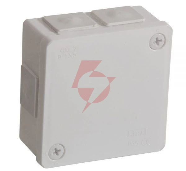 Puszka natynkowa pusta 6 wlotów viplast vp-22 biała ip55 86x86x40mm 022-01