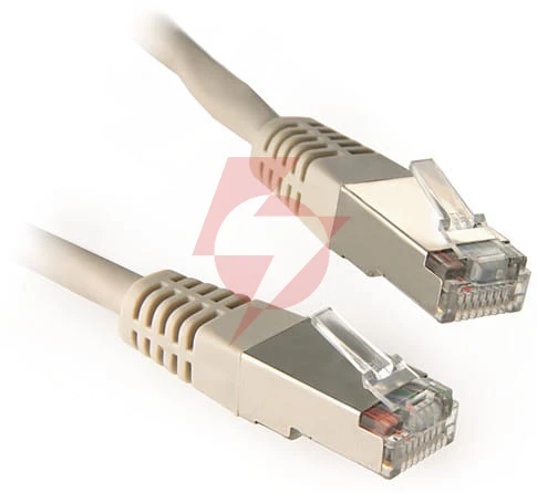 Patchcord kat6 ftp 1m szary 