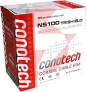 Przewód koncentryczny ns100 trishield pull box- 1m