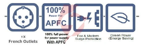 Ups zasilacz awaryjny powerwalker vfd 600 apfc fr