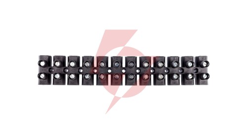 Listwa zaciskowa gwintowa 12-torowa 35mm2 czarna EKL 5E 89150007