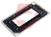 Ramka z suportem podwójna 4 mod m45