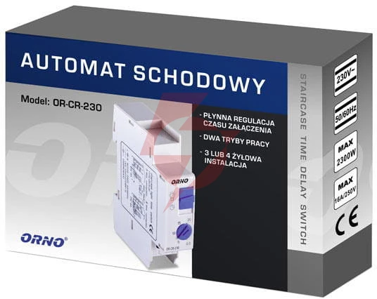 Automat schodowy orno or-cr-230
