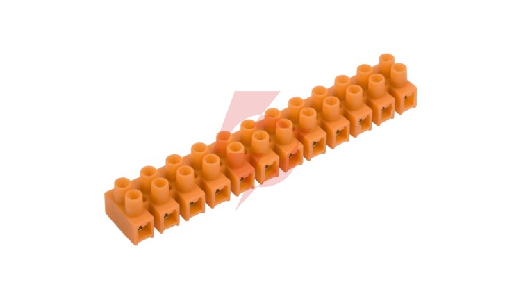 Listwa zaciskowa gwintowa 12-torowa 6mm2 pomarańczowa LTF 12-6.0 21412108