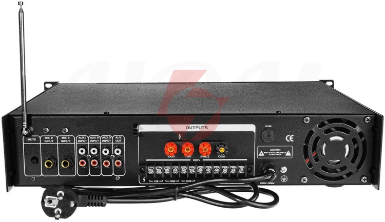 Wzmacniacz hqm2250bc radio fm/mp3/bluetooth 250w
