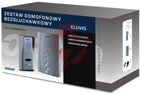 Domofon orno or-dom-re-914/g szary