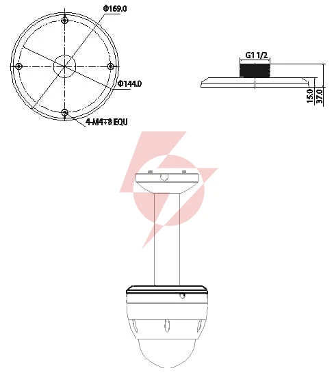 Adapter dahua pfa102