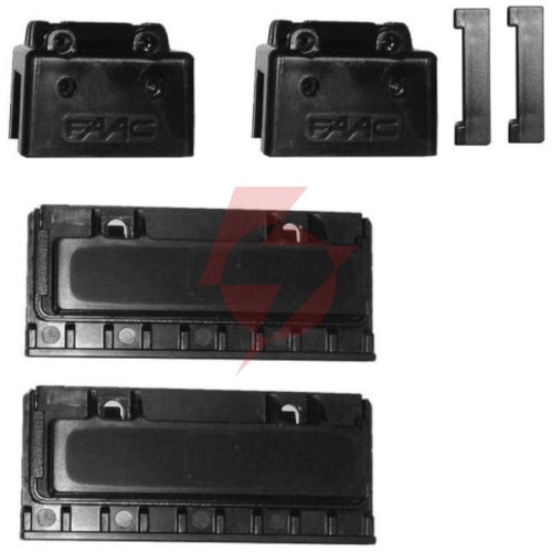 Magnesy wyłącznika krańcowego z uchwytami -  faac 740/741 i 746 er/844 er