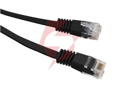 Patchcord kat5e utp 2m czarny