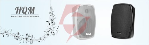 Głośnik sufitowy pa hqm-soz1024 10w 100v biały