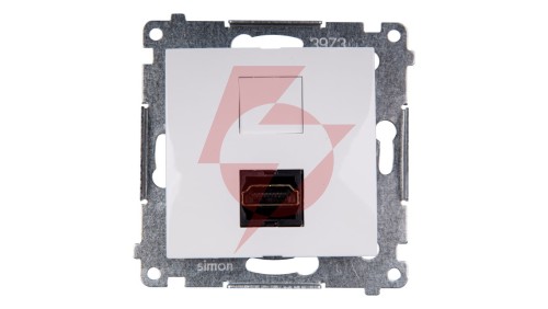 Simon 54 Gniazdo HDMI białe DGHDMI.01/11