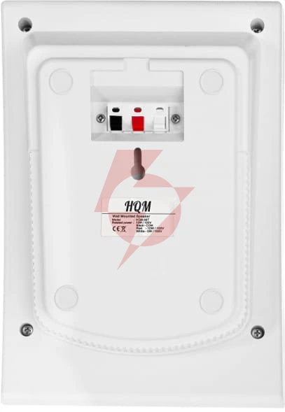 Głośnik ścienny hqm-n10165 10w 100v biały