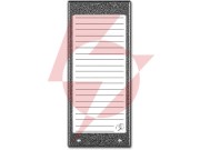Aco cdn-17nacc gr podświetlany panel listy lokatorów (ok. 17 wpisów)
