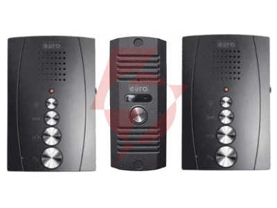Eura adp-12a3 ''invito'' domofon głośnomówiący, bezsłuchawkowy, dwie słuchawki