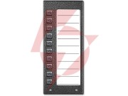 Aco cdn-10np gr podświetlany panel listy lokatorów z 10 przyciskami