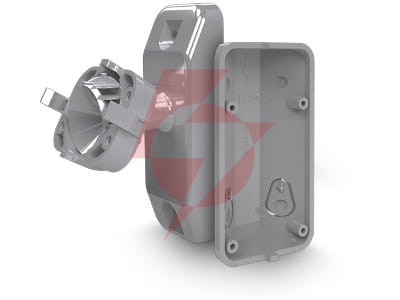 Satel be wave komplet uchwytów ściennych do czujek z serii opal i aod-210 bracket c gy abax2