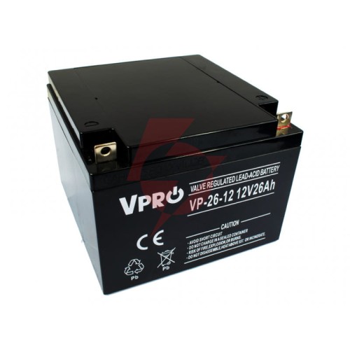 Akumulator volt polska agm vpro 12v 26ah