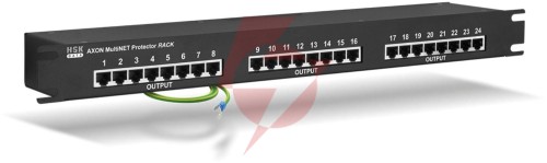 Ogranicznik przepięć axon-multinet-24 ethernet rack